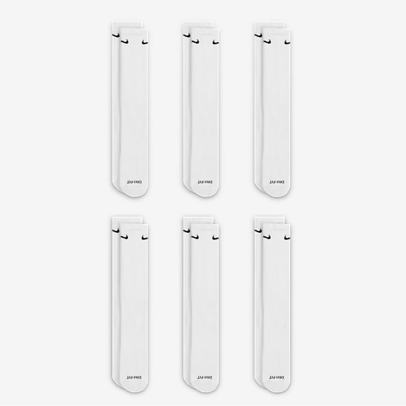 Nike Training Crew Socks (6 Pairs) Nike Everyday Cushioned - Picture 3 of 16